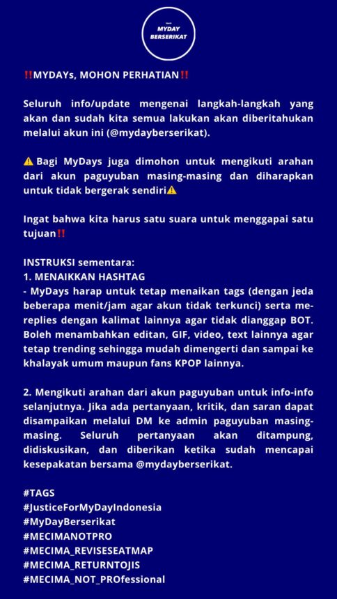 Tuntutan dari konsumen konser DAY6 3rd World Tour (Forever Young) in Jakarta 2025 / Foto : X