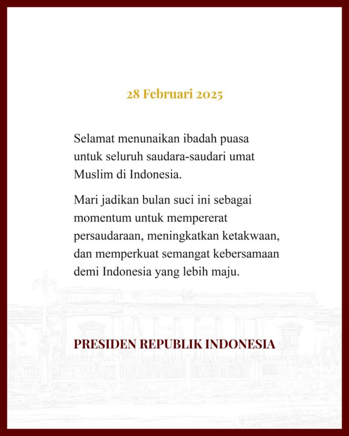 Desain flayer yang dinilai terlalu plain oleh warganet / foto : X