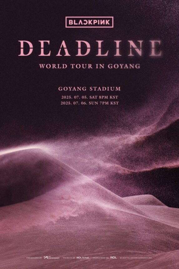 Poseter Deadline dari Blackpink / Foto : capture soompi