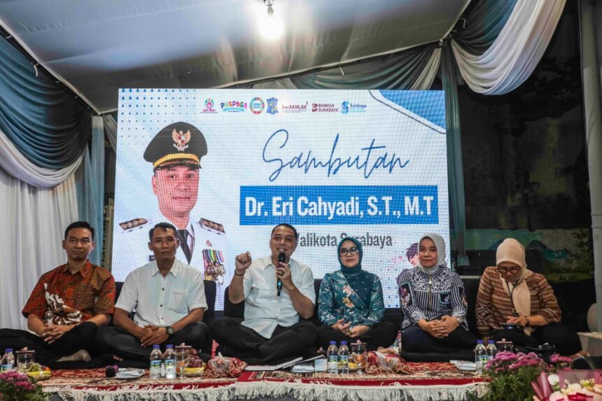 Sambutan Wali Kota Surabaya Eri Cahyadi/dok.aktual.co.id