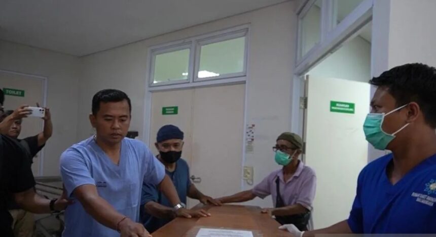 Peti jenasa Juliana Maris diberangkatkan menuju Bandara I Gusti Ngurah Rai Bali / Foto : capture ANTARA