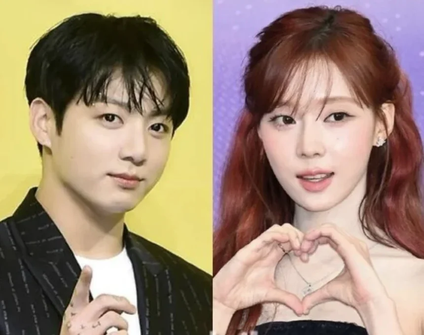 Jungkook BTS dan aespa Winter/ Foto: Allkpop