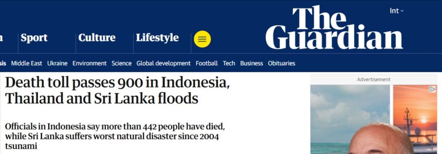 Tangkapan layar pemberitaan The Guardian/ Foto: The Guardian