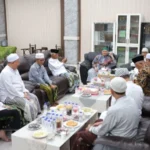 Sejumlah kiai sepuh dari jajaran Syuriyah Pengurus Besar Nahdlatul Ulama melakukan sowan ke kediaman Rais Aam PBNU KH Miftachul Akhyar/ Foto: capture ANTARA