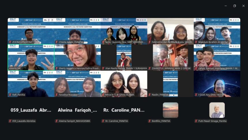 Capture para peserta yang mengikuti secara online/dok.aktual.co.id