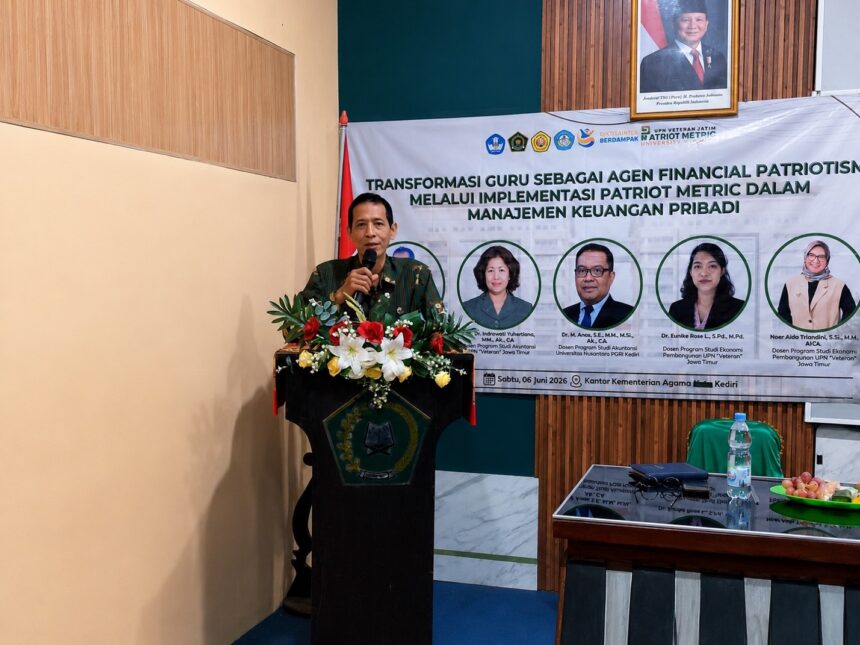 Perwakilan dari Kemenag saat menyampaikan sambutannya/dok.aktual.co.id