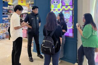 BPKN wawancara carat di Lotte Mall, Jakarta Selatam / foto : X