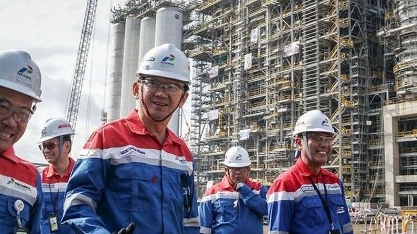 Basuki Tjahya Purnama alias Ahok ketika masih menjabat sebagai komisaris di Pertamina