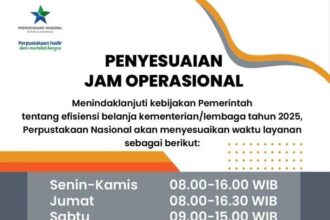 Postingan Perpusnas yang sempat viral di media sosial