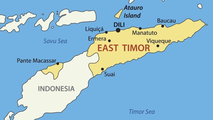 Perbandingan luas wilayah negara Timor Leste dengan sebagian provinsi di Indonesia