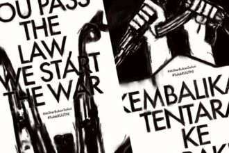 Meme tentang Tolak RUU TNI ramai di media sosial/ Foto : X