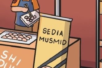 Kartun dari PP Muhammadiyah yang bikin warganet bertanya arti Musmid/ Foto : X