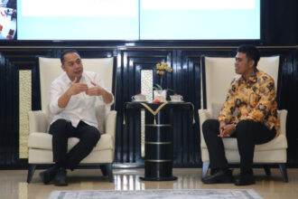 Pertemuan Wali Kota Eri dengan Wali Kota Blitar/dok.aktual.co.id