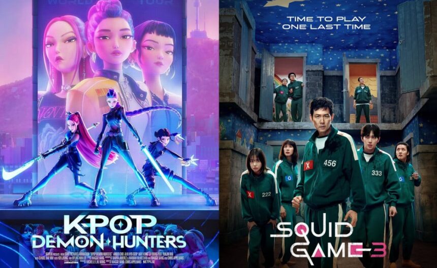 KPop Hunters dan Squid Game Season 3 menduduki rating 1# Netflix / Foto : llkpop