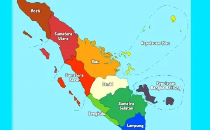 Ilustrasi Pulau Sumatra / Foto : Ist