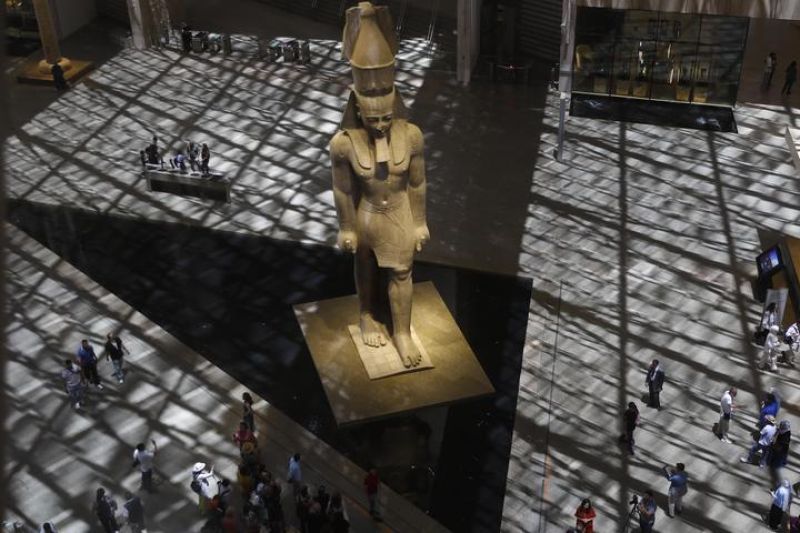 Salah satu koleksi museum besar di Mesir / Foto : capture ANTARA