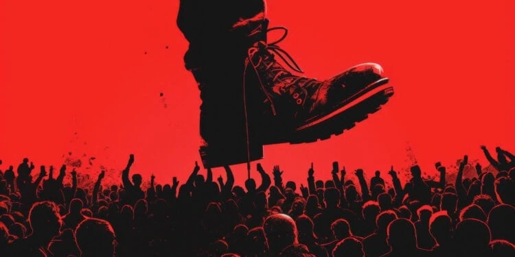 ILustrasi pemerintah otoriter / Foto : capture psypost