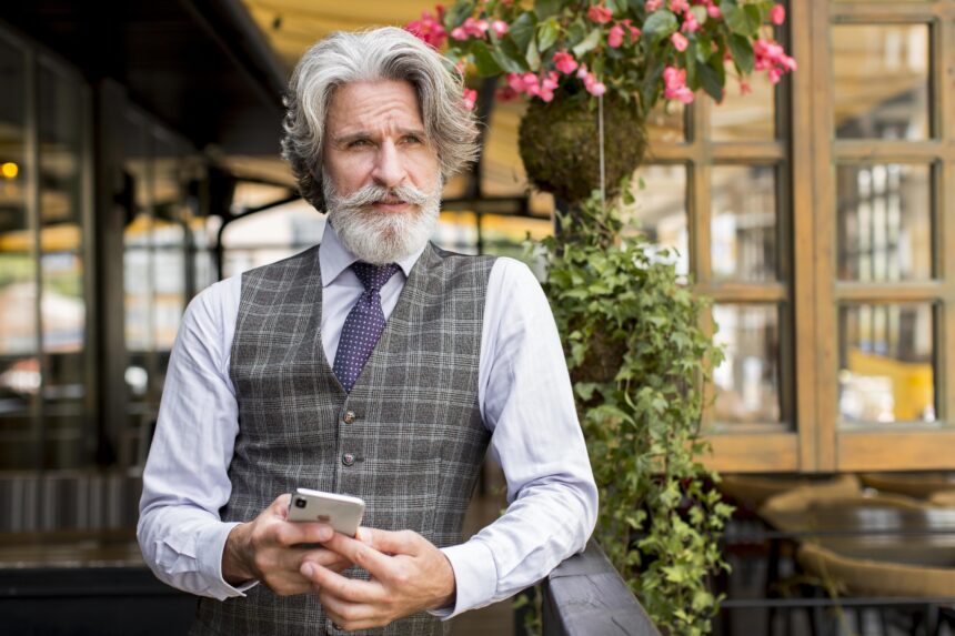 Ilustrasi tua yang masih memiliki ingatan tajam/ Foto : freepik