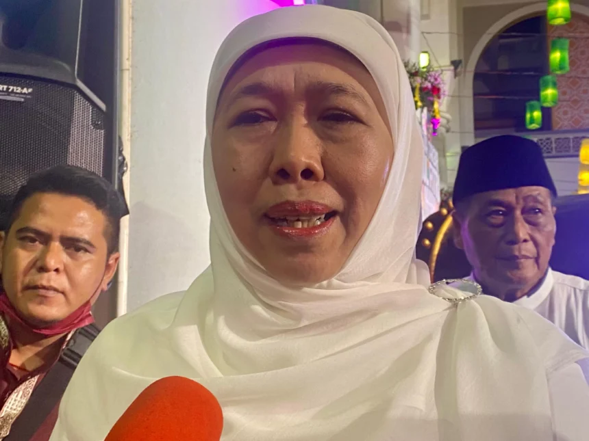 Gubernur Jawa Timur Khofifah Indar Parawansa / Foto : capture JP
