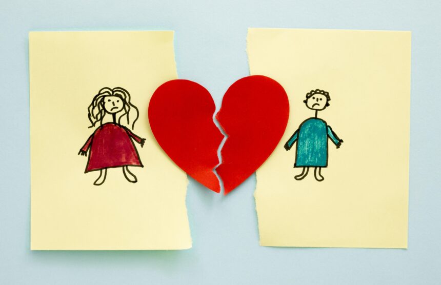 Ilustrasi perceraian orang tua / foto : freepik