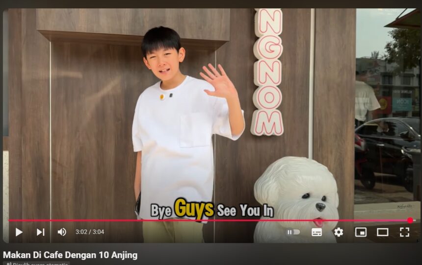 Tangkapan layar youtube Ryu Kintaro / Foto : youtube