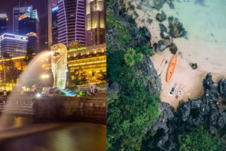 Ilustrasi Singapura dan Vietnam / Foto : Hindustani Time