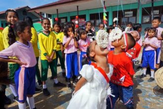 Lomba 17 Agustus / Foto : Capture ANTARA