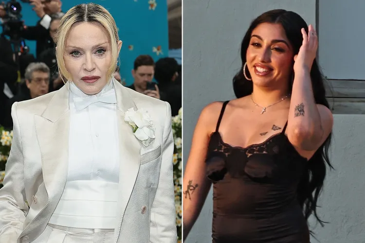 Madonna dan Lourdes / Foto : capture PEOPLE