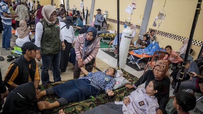 Korban keracunan MBG/ Foto: courtesy ANTARA