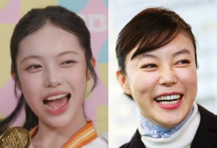 Ian Hearts2Hearts dan Choi Hwa Jung yang dinilai kembar/ Foto: allkpop