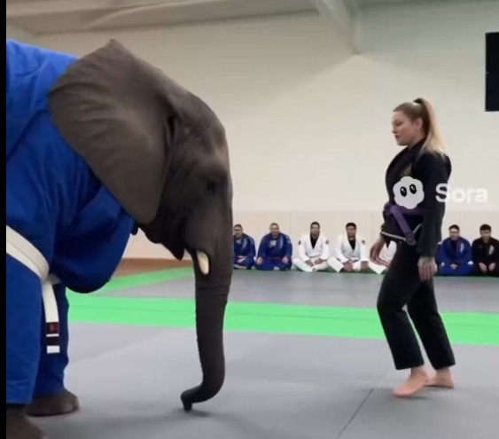 Tampilan AI dari Sora2 yang sangat nyata/ Foto: Capture Hindustan Time