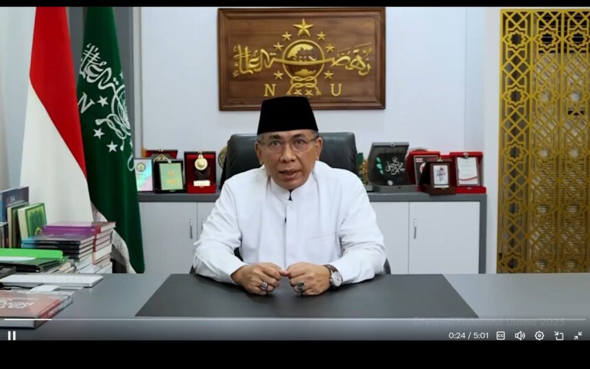 Tangkapan layar penjelasan PBNU terkait tayangan XPose Unsercored Trans7/ Foto: X