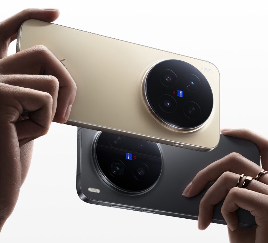 Tampilan Vivo X300 / Foto: Gizmochina