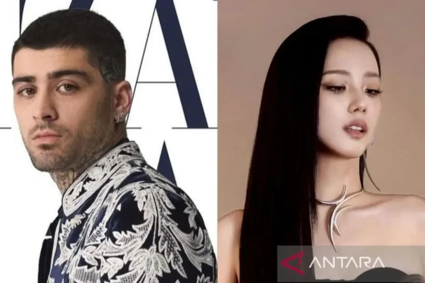 Zayn Malik dan Jisoo BLACKPINK/ Foto: Ist