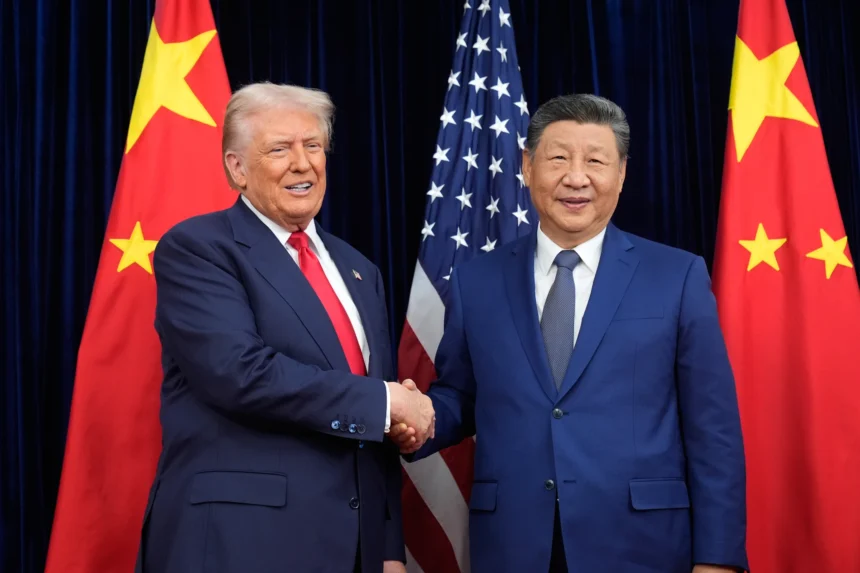 Pertemuan Donald J Trump dan Xi Jinping / Foto: APNews