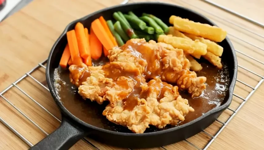 Steak Ayam/ Foto: capture JP