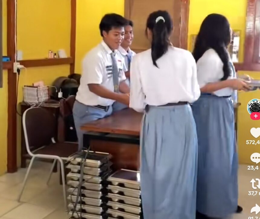 Tangkapan layar MBG Core yang viral di Tiktok/ Foto: Tiktok