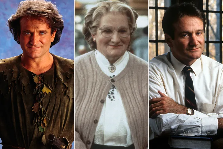 Mendiang Robin William dengan berbagai peran/ Foto: capture People