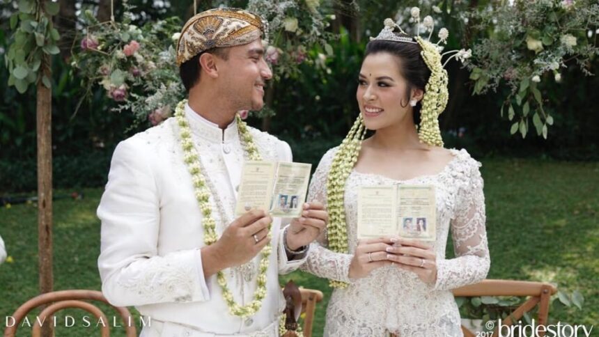 Foto pernikahan Hamish Daud dan Raisa / Foto : Ist
