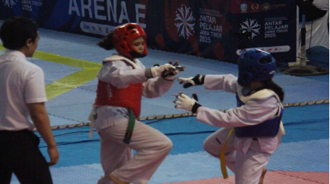 Salah satu atlet saat bertanding/dok.aktual.co.id