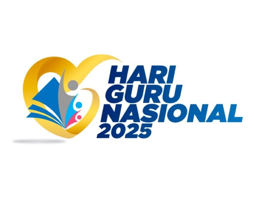 Logo hari guru 2025/ Foto: capture RRI