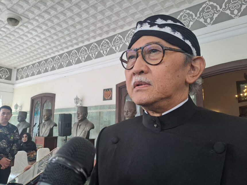 Maha Menteri Karaton Kasunanan Surakarta Hadiningrat, Kangjeng Gusti Panembahan Agung (KGPA) Tedjowulan/ Foto: Ist