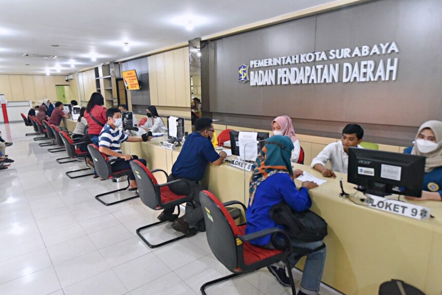 Aktifitas pelayanan di Pemkot Surabaya/ Foto: pemkot surabaya