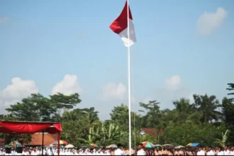 Ilustrasi upacara bendera/ Foto: Ist