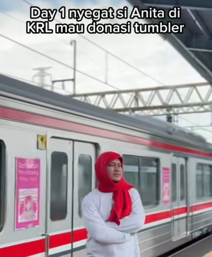 Tangkapan layar postingan Agung Karmalogy/ Foto: tiktok