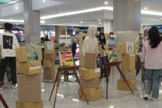 Pameran mahakarya mahasiswa di mall/dok.aktual.co.id