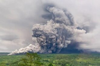 Erupsi Gunung Semeru Rabu 19 November 2025/ Foto: capture ANTARA