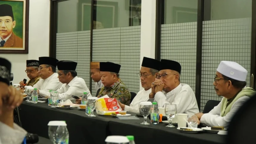 Para kiai sepuh menggelar diskusi bersama di Ponpes Tebuireng, Jombang/ Foto: NU Online