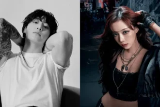 Jungkook dan Winter aespa/ Foto: capture allkpop