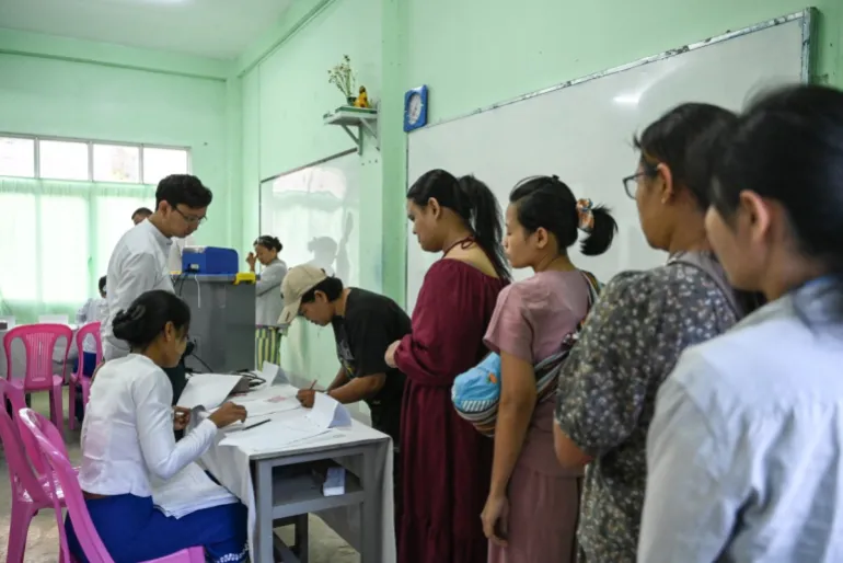 Pemilu di Myanmar/ Foto: capture Al Jazeera